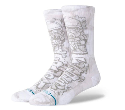 Stance DJ Trooper Crew Socks - White