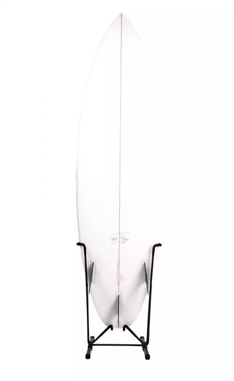 Surflogic Free Standing Single Surfboard Rack (Tail support) - Black