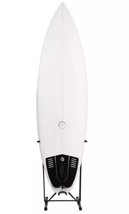 Surflogic Free Standing Single Surfboard Rack (Tail support) - Black