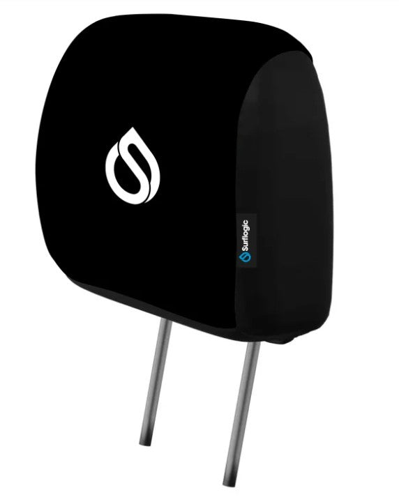 Surflogic Car Headrest Cover - Black
