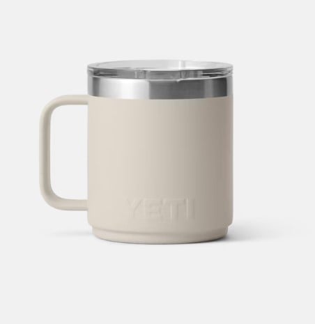 Yeti Rambler 14oz Stackable Mug with MagSlider Lid - Cape Taupe