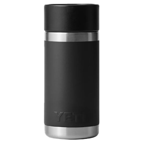 Yeti Rambler 12oz Bottle with HotShot Cap - Black