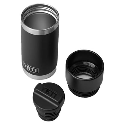 Yeti Rambler 12oz Bottle with HotShot Cap - Black