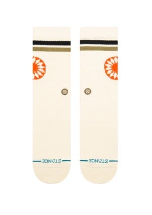 Stance Socks Sun Dial Unisex Crew Socks - Cream
