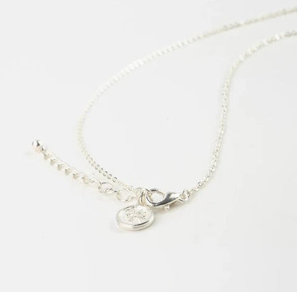 Pineapple Island ASRI Hammered Wave Necklace - Silver