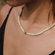 Pineapple Island Surfer Girl Bead Necklace - Multi