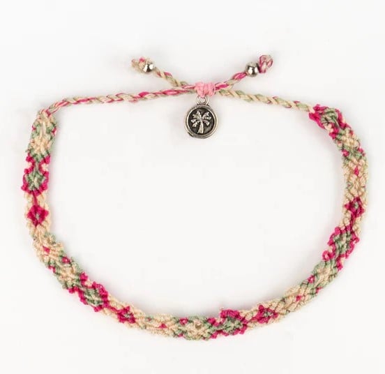 Pineapple Island Lemme Surf Bracelet - Cream