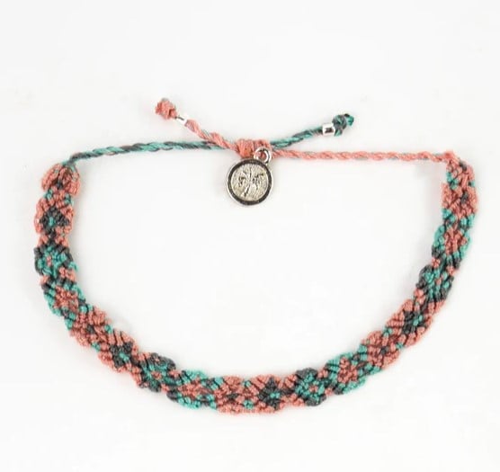 Pineapple Island Lemme Surf Bracelet - Rose Gold