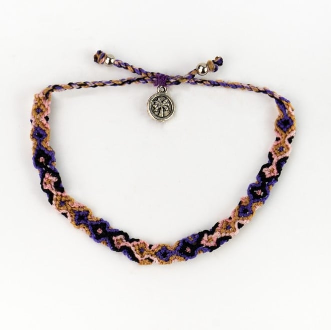 Pineapple Island Bracelet - Purple