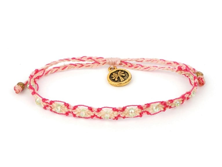 Pineapple Island Vermelha Surf Bracelet - Pink