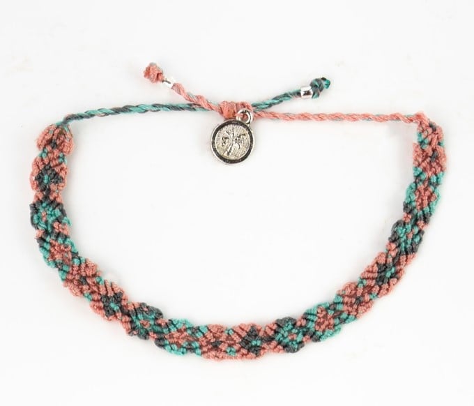 Pineapple Island Rio Anklet - Rose Gold