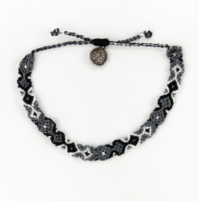 Pineapple Island Rio Anklet - Black
