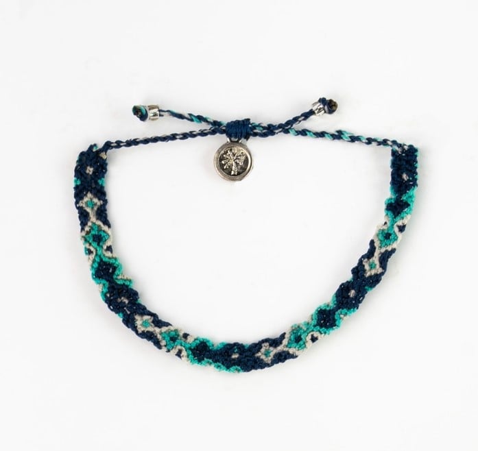 Pineapple Island Rio Anklet - Blue