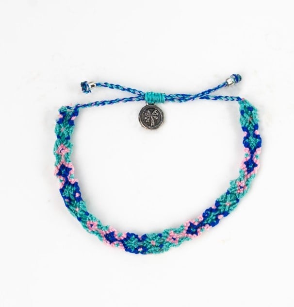 Pineapple Island Rio Anklet - Aqua