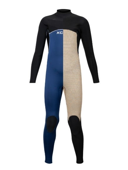Xcel Comp 5/4mm Kids Chest Zip Winter Wetsuit 2025 - Navy/Black