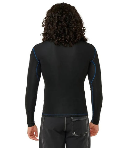 Rip Curl Dawn Patrol 1.5mm Men's Long Sleeve Wetsuit Jacket 2025 - Black