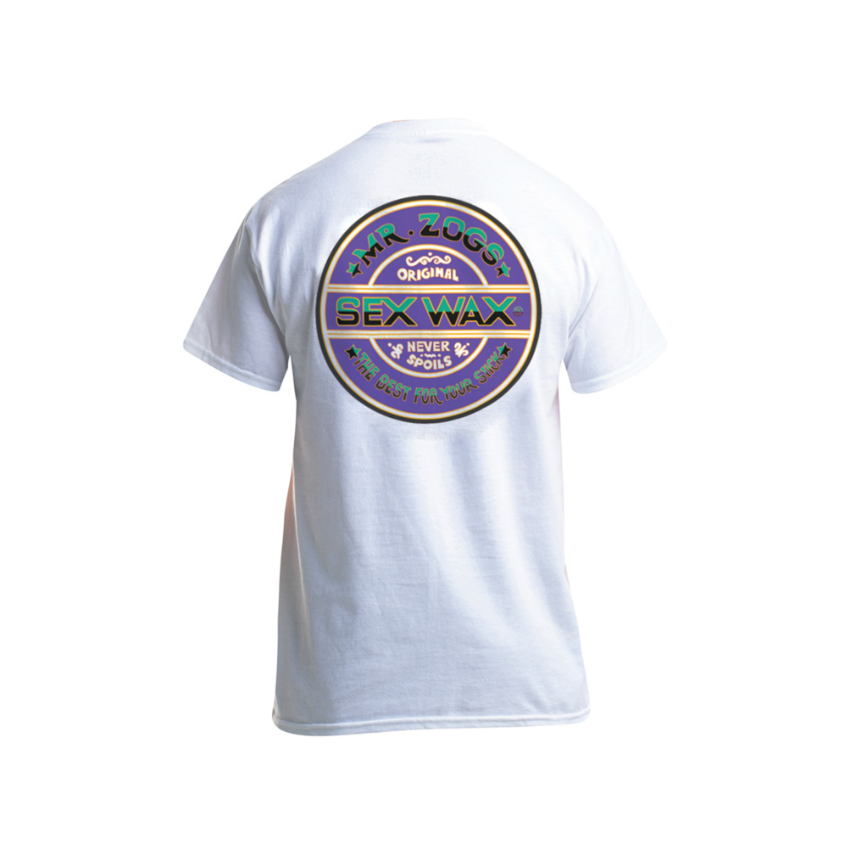 Sexwax Two Tone Mens T-Shirt - White