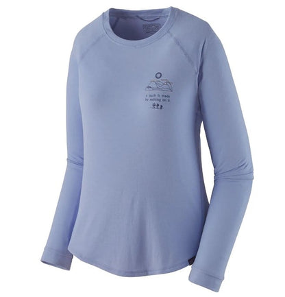 Patagonia Long Sleeved Womens Cap Cool Trail Shirt - WKPE