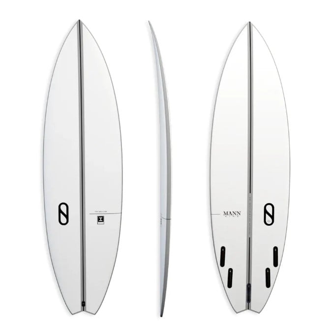 Firewire FRK I-Bolic Swallow Tail Surfboard - White