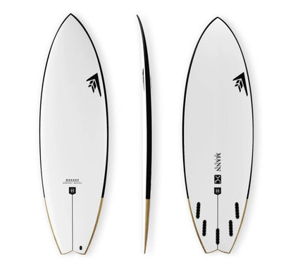 Firewire Mashup Helium Futures Surfboard - White
