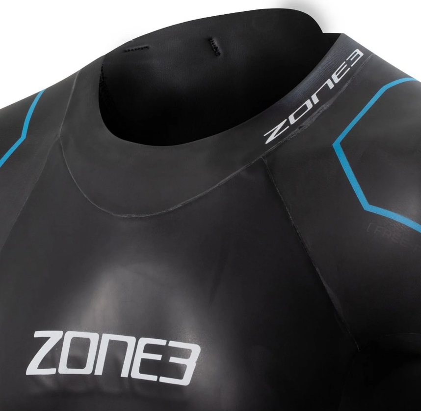 ZONE3 Men's Advance Open Water Swim Wetsuit - Black / Blue