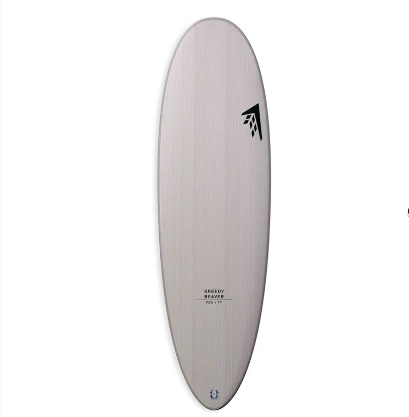 Firewire Greedy Beaver Helium 6ft10 Futures Surfboard - Grey