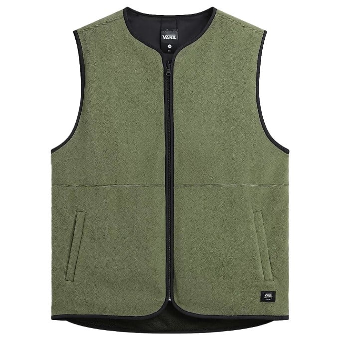 Vans Rosewood Mens Reversible Vest - Olive