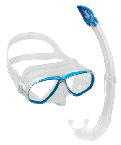 Cressi PERLA + MEXICO COMBO  CLEAR/BLUE