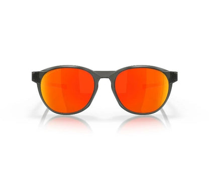 Oakley Reedmace Sunglasses - Matte Grey Smoke/Prizm Ruby Polarized