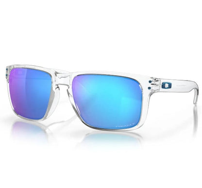 Oakley Holbrook XL Sunglasses - Polished Clear/Prizm Sapphire Polarized
