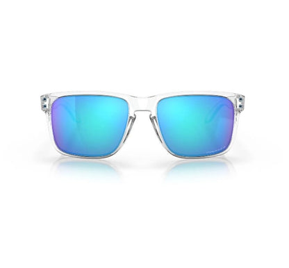 Oakley Holbrook XL Sunglasses - Polished Clear/Prizm Sapphire Polarized