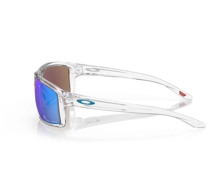 Oakley Gibston Sunglasses - Polished Clear/Prizm Sapphire