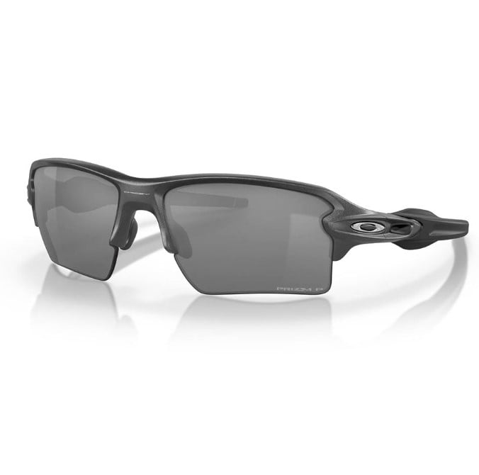 Oakley Flak 2.0 XL Sunglasses - Steel/Prizm Black Iridium Polarized
