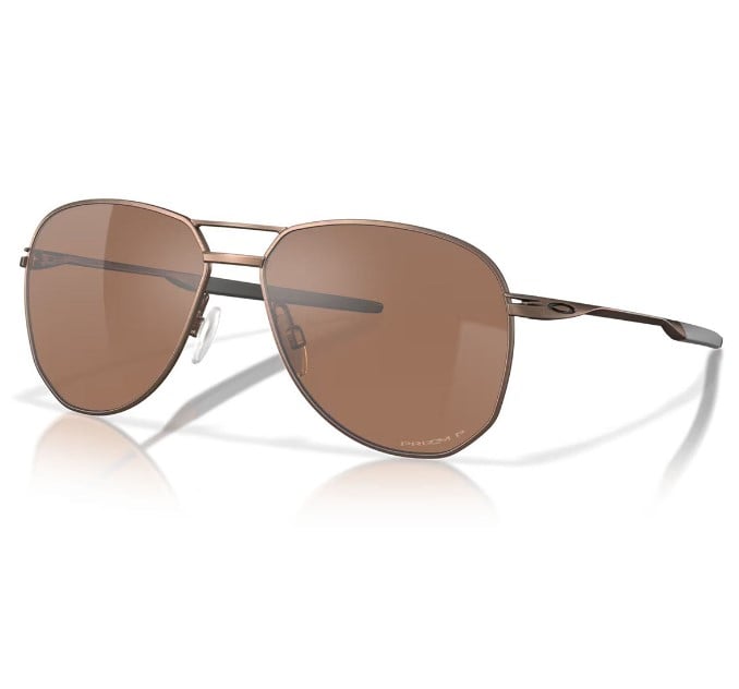 Oakley Contrail Sunglasses - Satin Toast/Prizm Tungsten Polarized