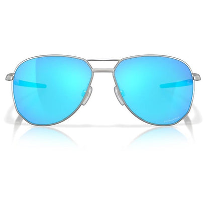 Oakley Contrail Sunglasses - Satin Chrome/Prizm Sapphire