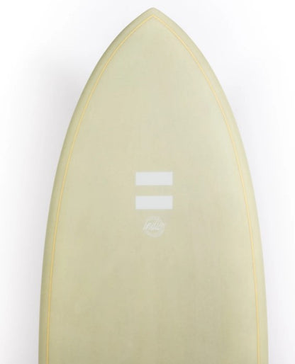 Indio Endurance DAB Twin Fin Surfboard - Green Cement