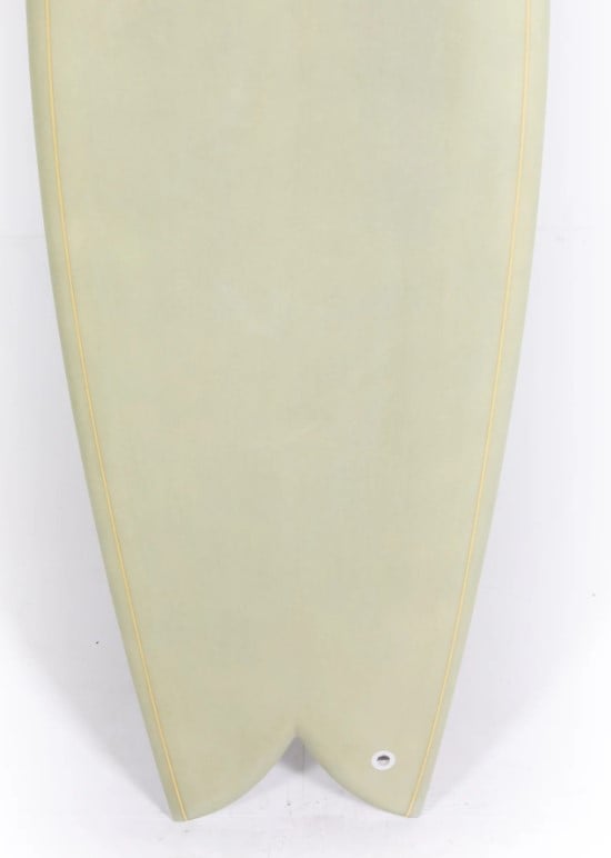 Indio Endurance DAB Twin Fin Surfboard - Green Cement