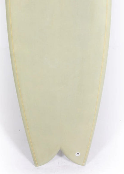 Indio Endurance DAB Twin Fin Surfboard - Green Cement