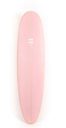 Indio Endurance Mid Length Surfboard - Pink