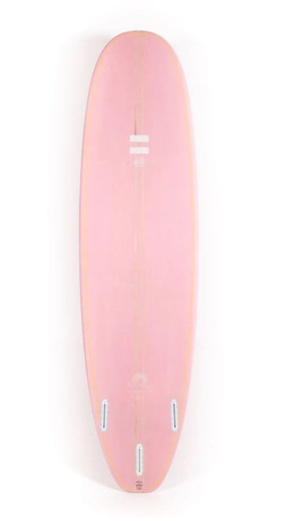 Indio Endurance Mid Length Surfboard - Pink