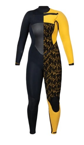 Xcel Drylock 5/4mm Women's Winter Chest Zip Wetsuit - Black