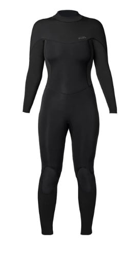 Xcel Infiniti 4/3mm Womens Back Zip Wetsuit - Black