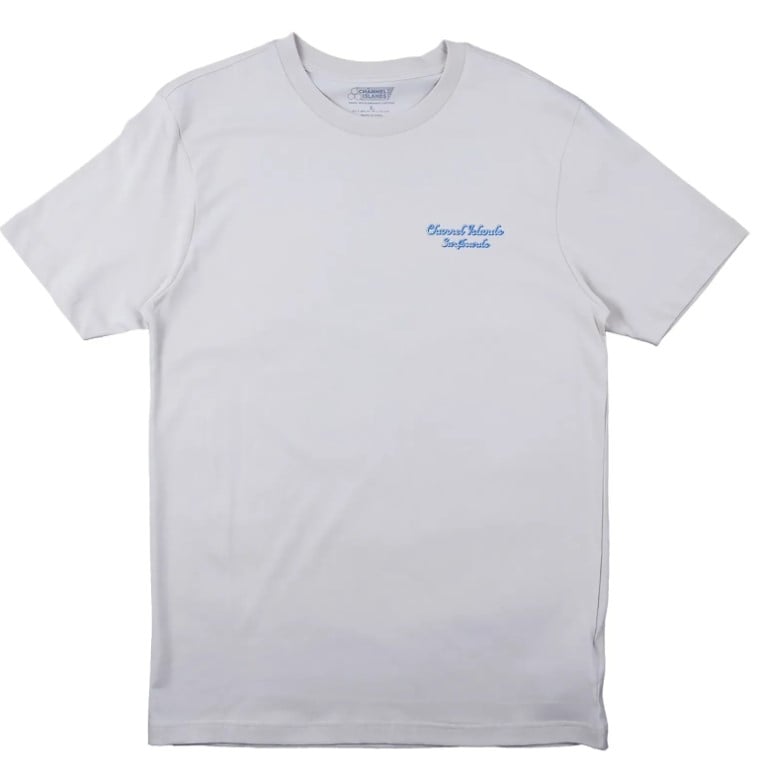 Channel Islands Surfy Mens Short Sleeve Tee - Cloud