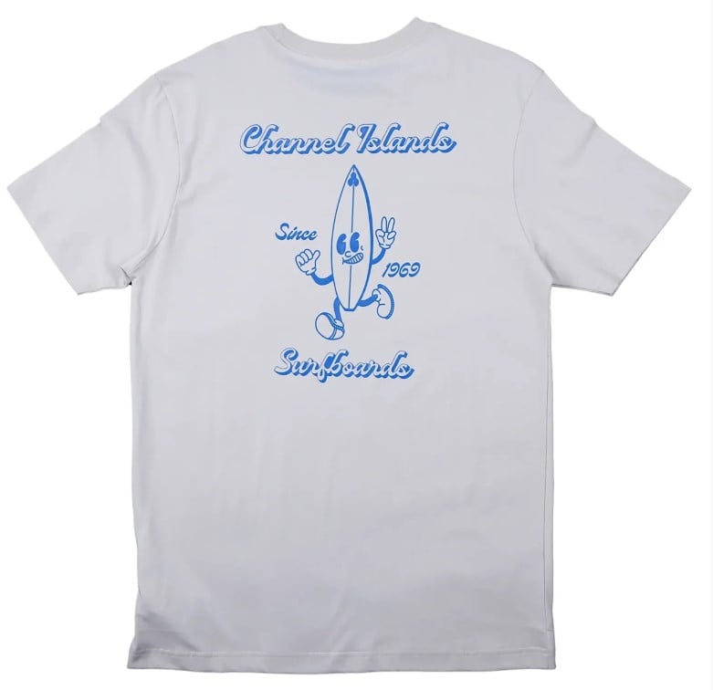 Channel Islands Surfy Men's Short Sleeve Tee - Cloud