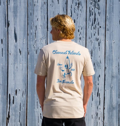 Channel Islands Surfy Men's Short Sleeve Tee - Cloud