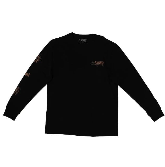 Channel Islands Mixed Bag Mens Long Sleeved Tee - Black