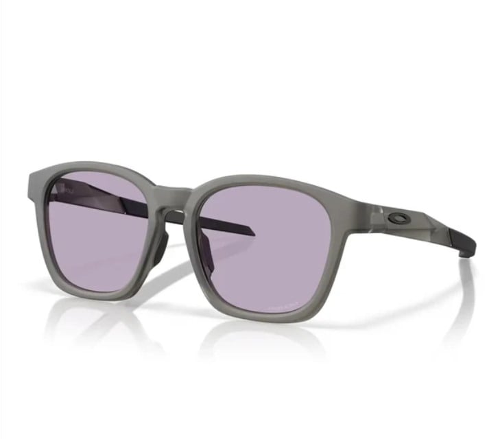 Oakley Shackle Sunglasses - Prizm Slate Lenses/ Matte Grey Smoke Frame