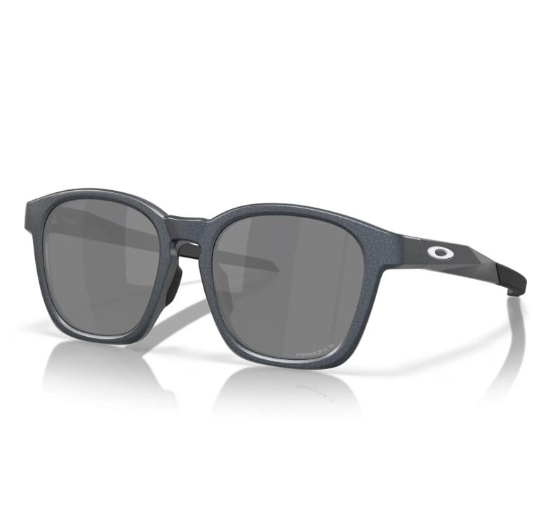 Oakley Shackle Sunglasses - Prizm Black Lenses/ Blue Steel Frame