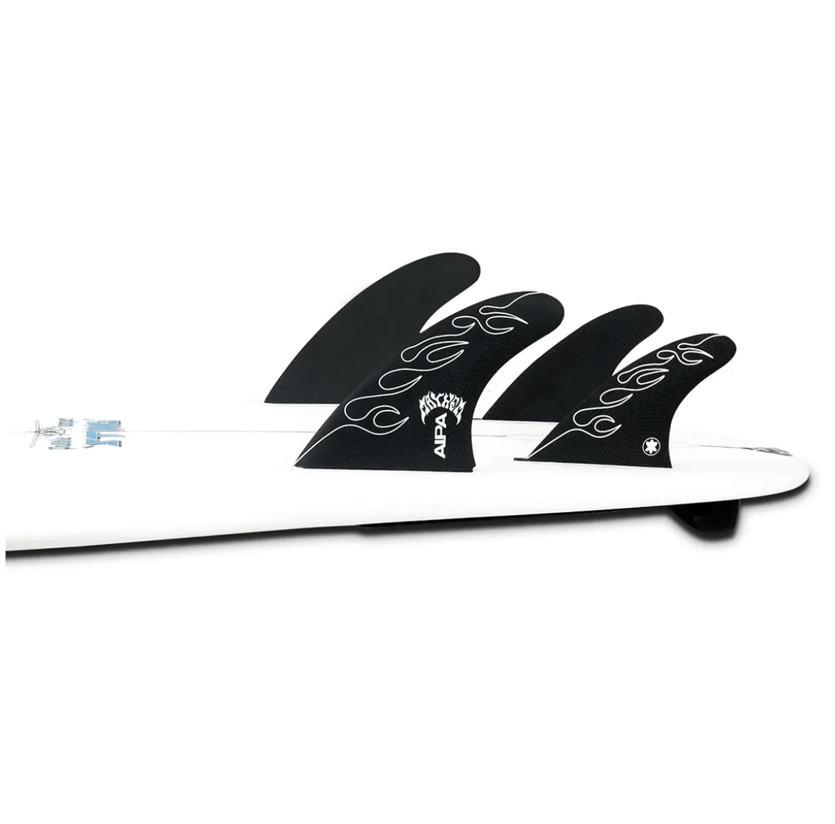 Futures Fins Aipa x Mayhem Fiberglass 5 Fin Set - Black