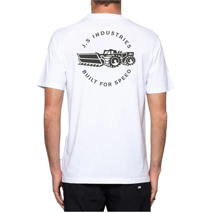 JS Baron Built for Speed Organic Tee - White